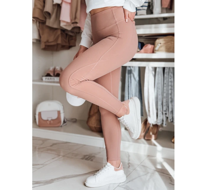 Dámské sportovní legíny FITTATO červené FashionStreet UY2605