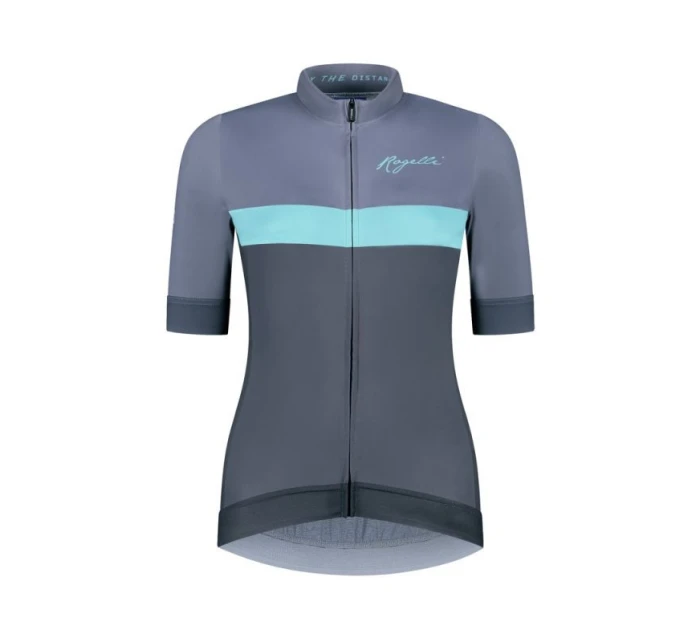 Rogelli dámský dres PRIME modro-tyrkysový XL