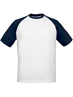 B&C kontrastní tričko white/navy model 22482534 B&C kontrastní tričko white/navy model 22482534