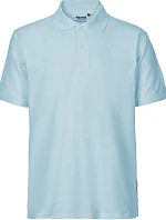 Neutral O 20080 Pánské piqué polo z bio bavlny 77.2080 light blue