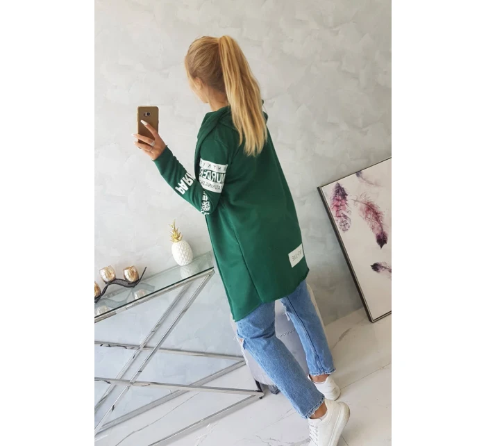 Zelená bez rukávů