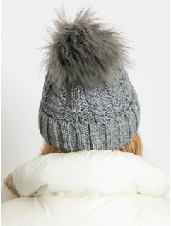 Dámská čepice AT CZ 1716501 šedá