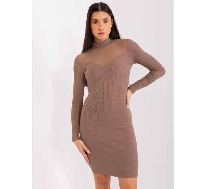 Šaty RV SK 9216.06P hnědá