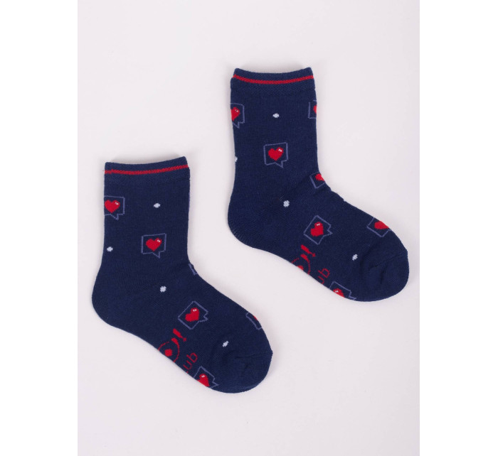 Yoclub Ponožky vzor 6-Pack SKA-0006G-AA00-010 Vícebarevné