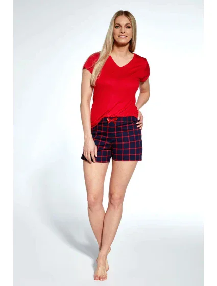 Dámské pyžamo KR  červené  model 19313552 - Cornette