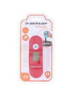 ELEKTRONICKÁ CESTOVNÍ VÁHA MAX. 40 KG DUNLOP ČERVENÁ