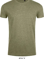 SOL'S Imperial Fit Pánské tričko "Slim Fit" 25.0580 heather khaki