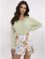 Sukně DHJ SD model 21021816 béžová - FPrice Sukně DHJ SD model 21021816 béžová - FPrice