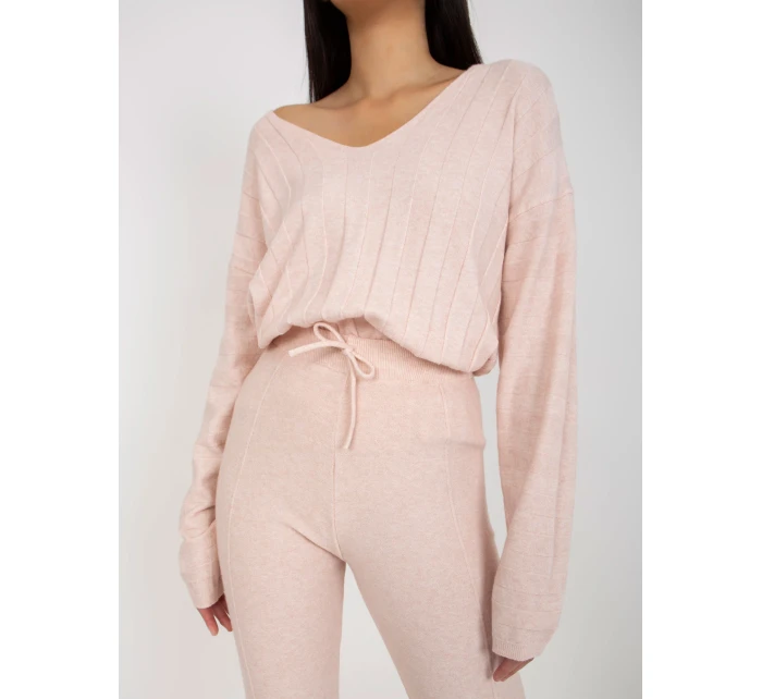 Kalhoty VI SP 20281.40P světle růžová