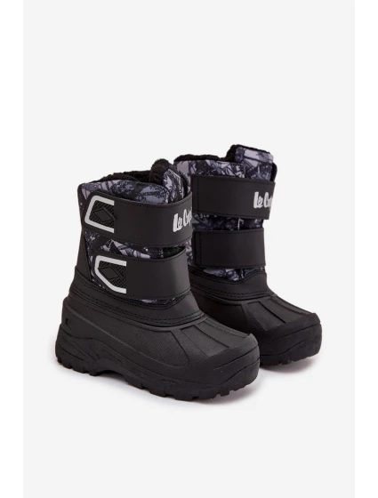 Dětské sněhule Lee Cooper – černé Dětské sněhule Lee Cooper – černé