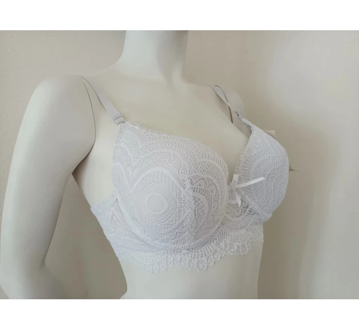 Vyztužená podprsenka s kosticí bílá model 18875322 - FPrice