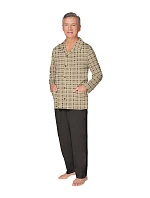 Pánské pyžamo Martel 403 Antoni III délka/r 3XL-4XL pyžamo na zip Pánské pyžamo Martel 403 Antoni III délka/r 3XL-4XL pyžamo na zip