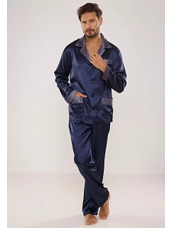 Pánské saténové pyžamo model 11329360 - De Lafense