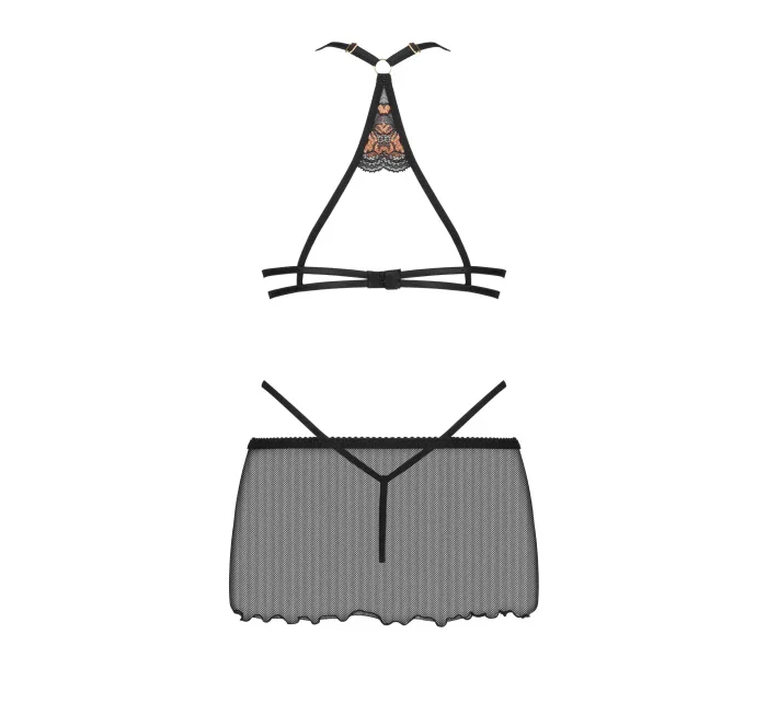 Dámská erotická košilka Goldie chemise - BEAUTY NIGHT FASHION Dámská erotická košilka Goldie chemise - BEAUTY NIGHT FASHION