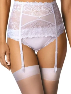 Dámský podvazkový pás 053/3 Carmela white - MAT