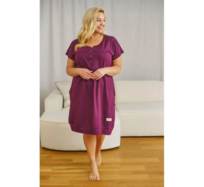 Dámská noční košilka 4348 wine - Doctornap Dámská noční košilka 4348 wine - Doctornap