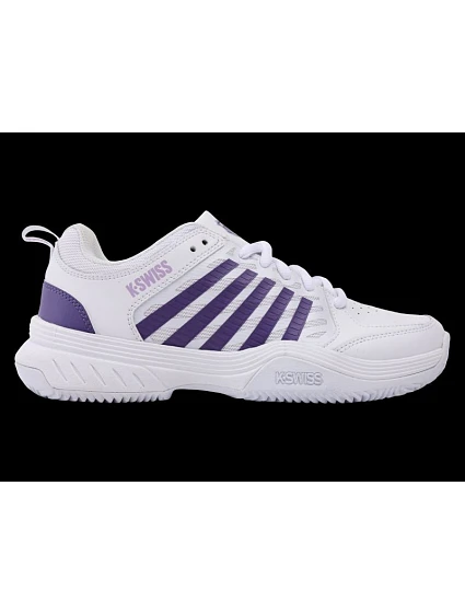 Tenisky K-swiss COURT EXPRESS 2 WHITE/PURPLE HAZE/NEON LAVENDER-M (94428-151-M)
