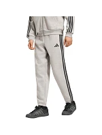 Pánské kalhoty Essentials 3Stripes Fleece Tapered šedé, model 22357638 - ADIDAS