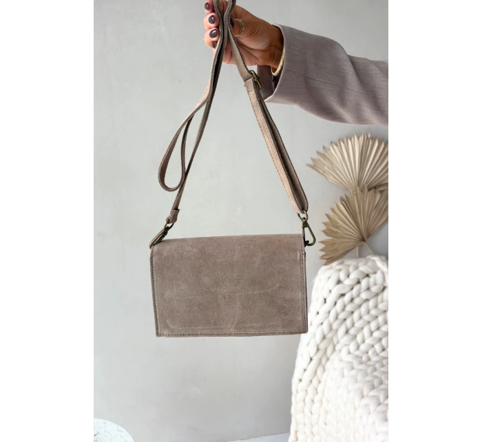 Batoh z přírodního semiše béžový Mirine Batoh z přírodního semiše béžový Mirine