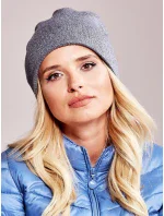Czapka AT CZ model 19056125 ciemny szary - FPrice