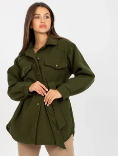 Dámský kabát EM PL model 17639927 85 khaki - FPrice