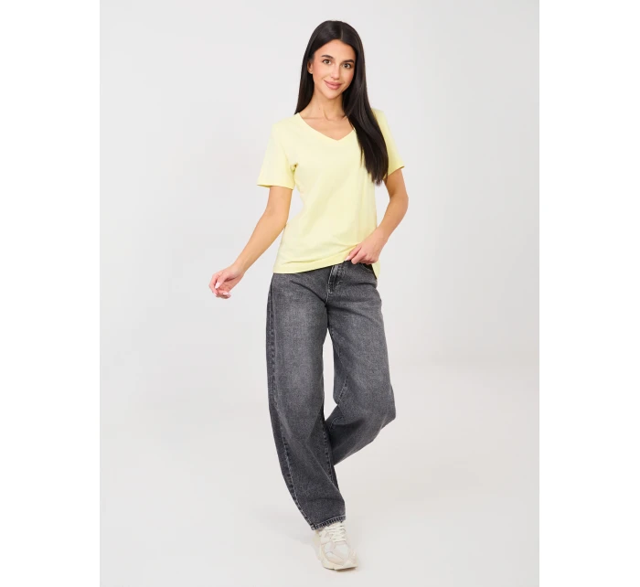 Tričko RV TS A1095.33 světle žluté