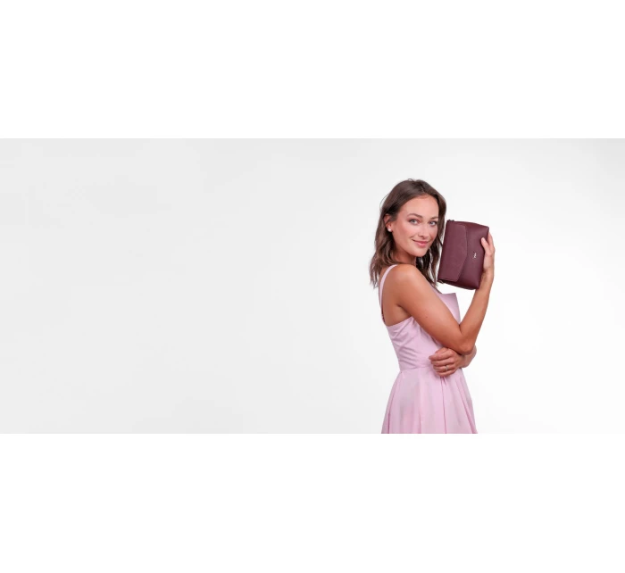 Dámská kabelka Vuch Silvano Wine Dámská kabelka Vuch Silvano Wine