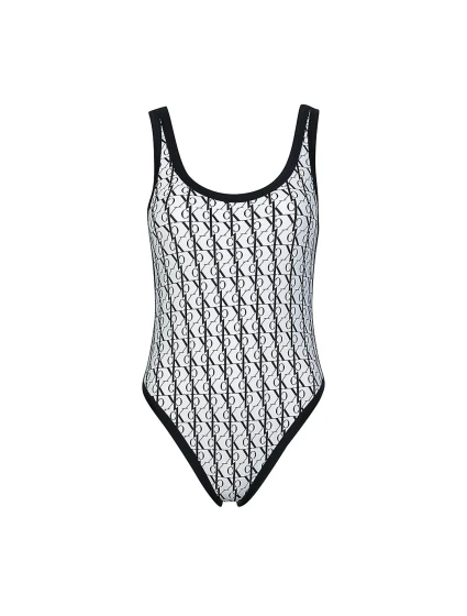 Dámské jednodílné plavky KW0KW01643-0K4 - Calvin Klein