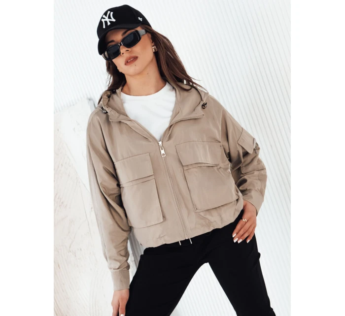 Dámská přechodná bunda BUNOL béžová FashionStreet TY4253