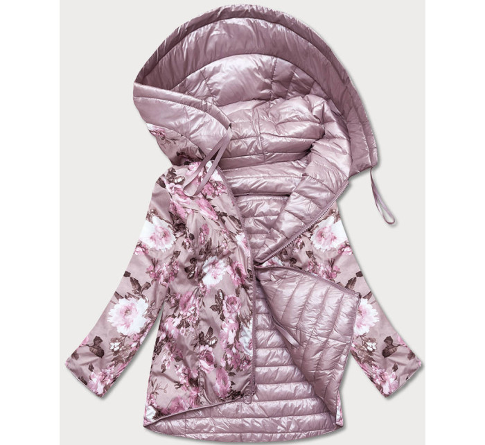 Oboustranná dámská bunda v pudrově růžové barvě model 17214407 - CANADA Mountain