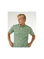Pánská košile RIP CURL Hypno Micro S/S Shirt, zelená Pánská košile RIP CURL Hypno Micro S/S Shirt, zelená