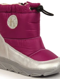 Jr zateplené sněhule fuchsiová model 17651407 - Kornecki