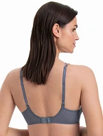 Colette podprsenka s kosticí košíčky se spacer-výztuží 5251 sky grey - RosaFaia