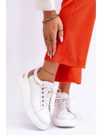 Dámská kožená sportovní obuv na platformě model 21613279 - Boto Dámská kožená sportovní obuv na platformě model 21613279 - Boto