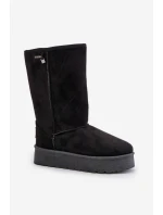 Vysoké Sněhule Na Platformě Big Star model 21679175 Černé - Big Star Shoes