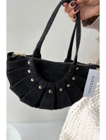 Kabelka z přírodního semiše černá model 21728393 - Boto