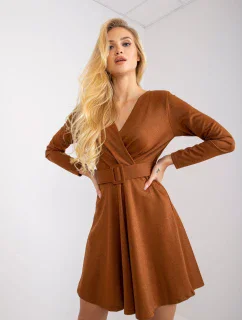 Šaty DHJ SK model 17002688 světle hnědá - FPrice