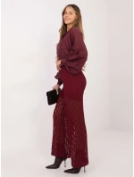 Kalhoty IT SP 9965.77 maroon Kalhoty IT SP 9965.77 maroon