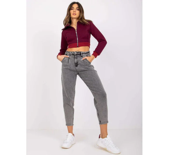 Džínové kalhoty MR SP 255.56P tmavě šedá