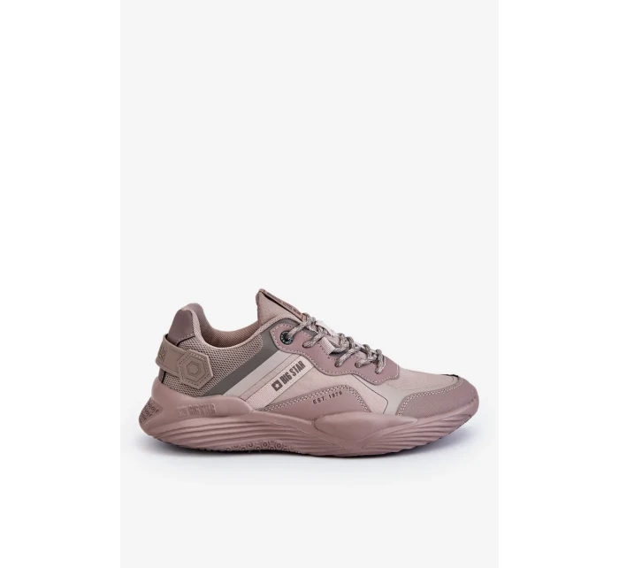 Pánské lehké tenisky Memory Foam System Big Star LL174151 Béžová