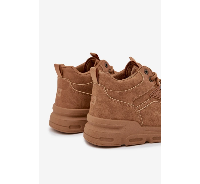 Pánské tenisky Big Star HI-POLY SYSTEM – světle hnědé