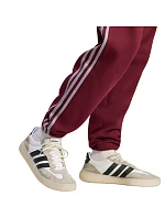 Pánské kalhoty adidas Essentials 3-Stripes Fleece Tapered Cuffed v barvě bordó KY4134 Pánské kalhoty adidas Essentials 3-Stripes Fleece Tapered Cuffed v barvě bordó KY4134