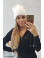 Dámská čepice Irmina model 18751853 bílá - K-Fashion