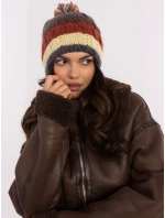 Czapka AT CZ model 21798071 jasny żółty - FPrice