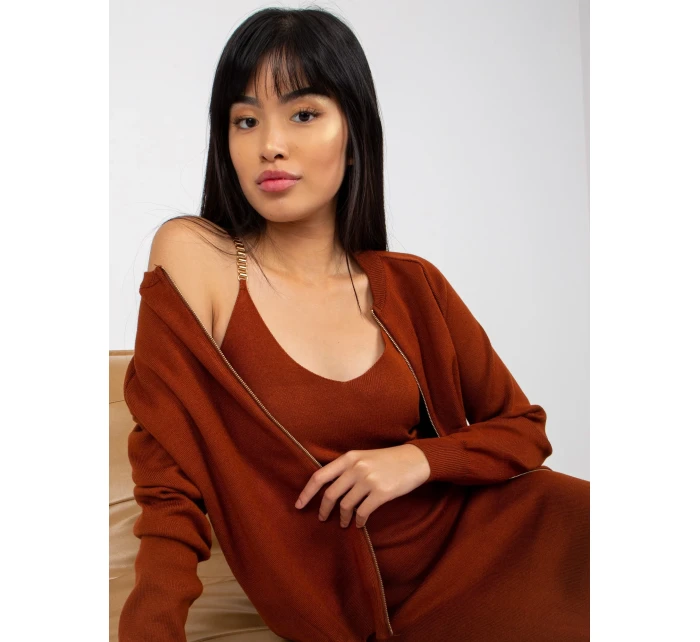 Sada EM KMPL MC7867.36 tmavě hnědá