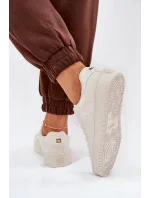 Dámské tenisky z ECO kůže Big Star – béžové Dámské tenisky z ECO kůže Big Star – béžové