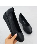 Dámské kožené nazouvací boty černé model 21905488 - Rieker