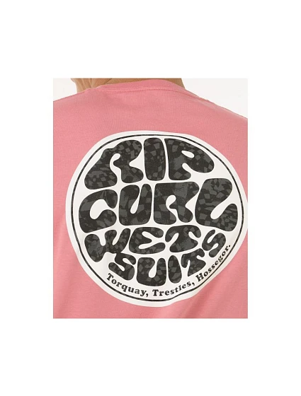 Tričko  Icon Tee, tyrkysové model 22235376 - Rip Curl