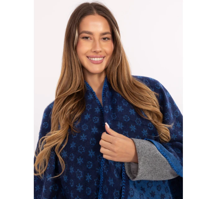 Poncho AT  granatowy model 21488750 - FPrice