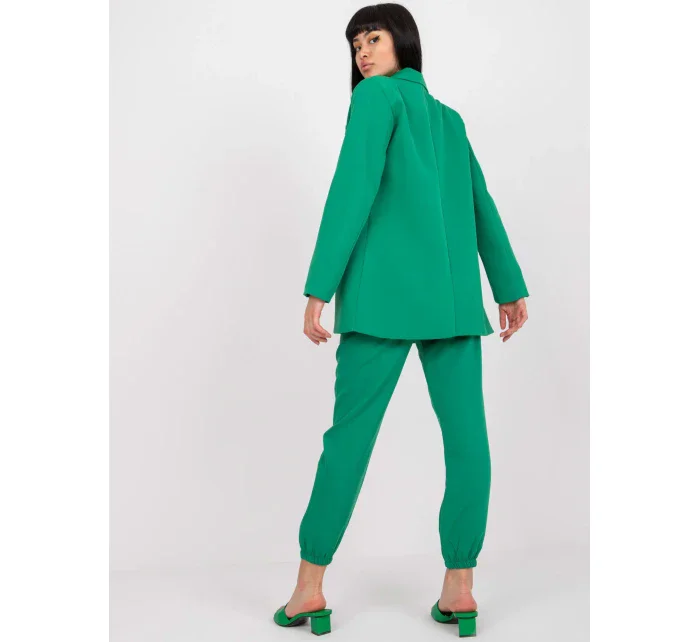 Dámský kabát DHJ MA model 17265650 světle zelený - FPrice Dámský kabát DHJ MA model 17265650 světle zelený - FPrice